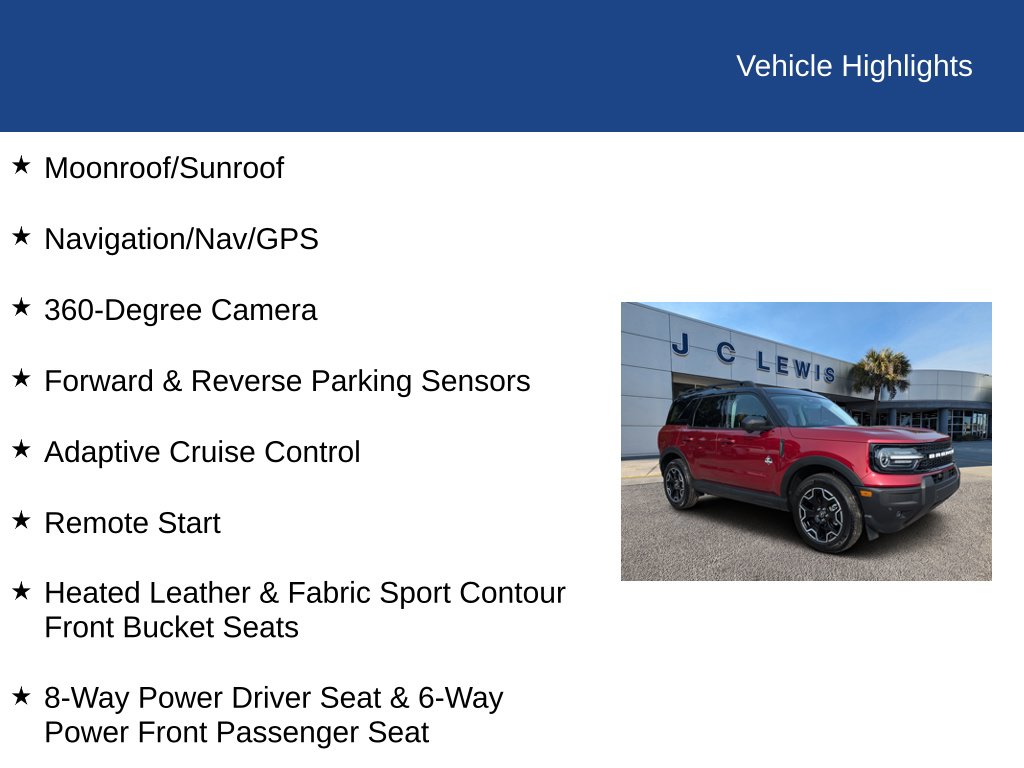 2025 Ford Bronco Sport Outer Banks