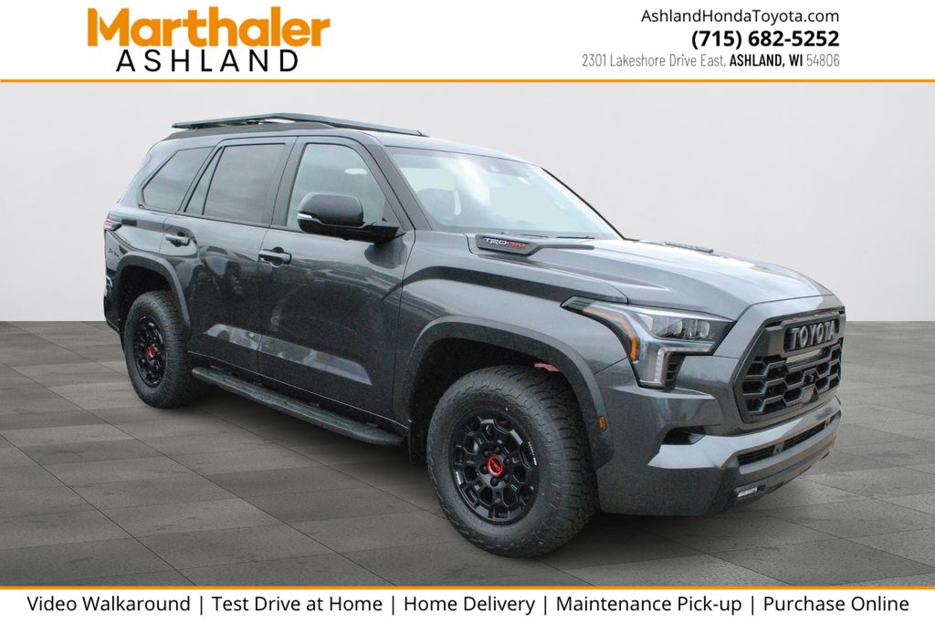 Magnetic Gray Metallic 2026 Toyota Sequoia SUV / Crossover Four-Wheel Drive Automatic