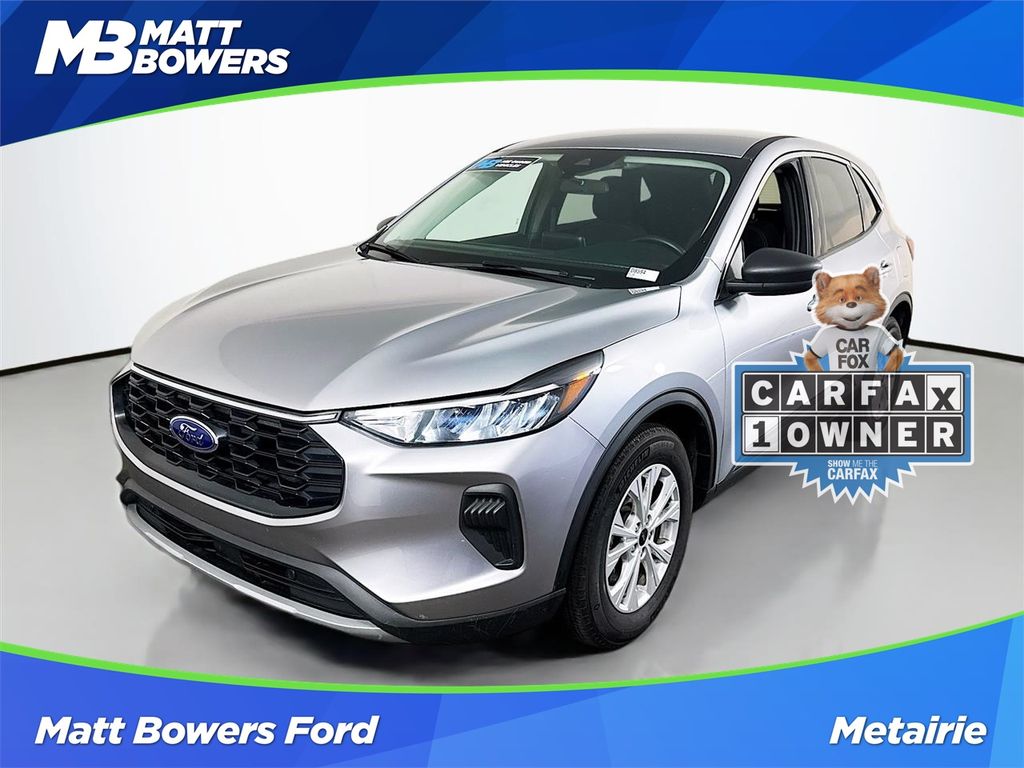Silver Metallic 2024 Ford Escape SUV / Crossover Front-Wheel Drive 8-Speed Automatic