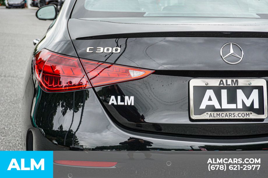 Used 2024 Black Mercedes-Benz C 300 image 13