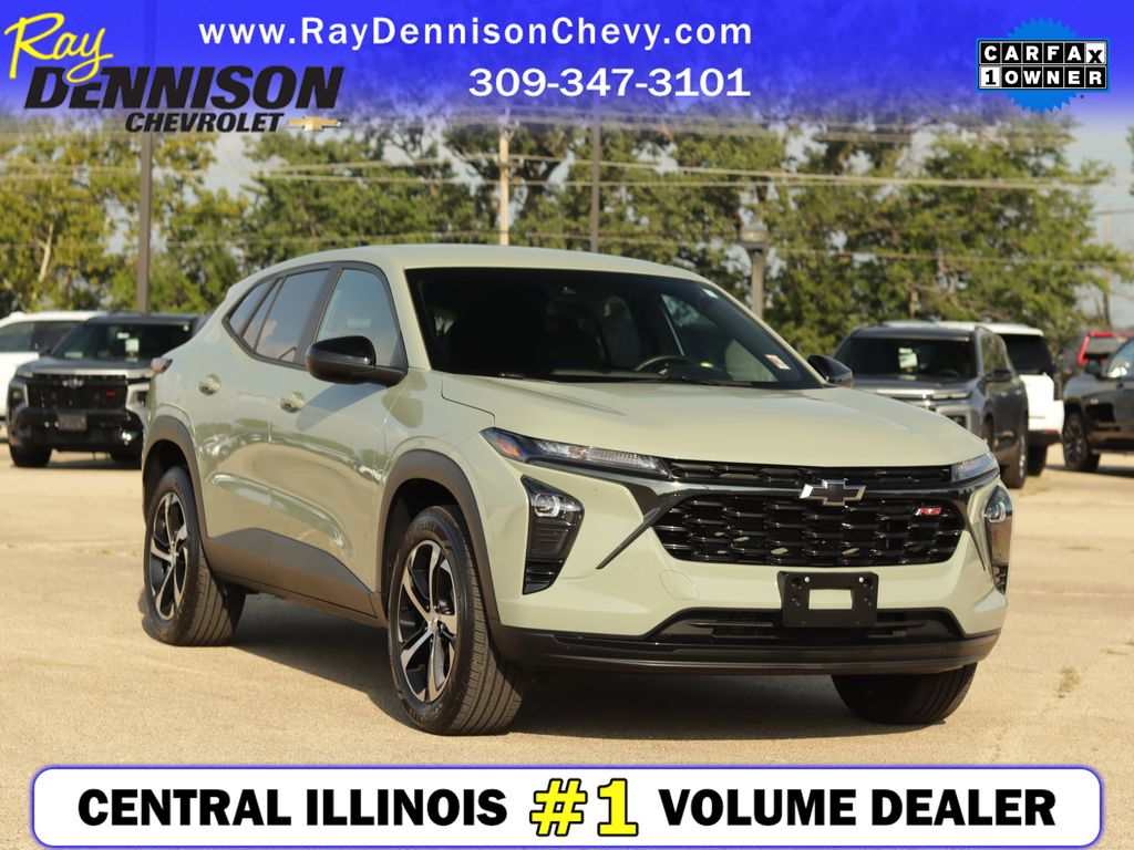 Green 2024 Chevrolet Trax SUV / Crossover Front-Wheel Drive 6-Speed Automatic