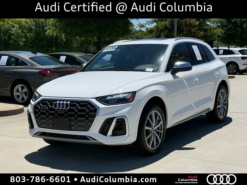 2023 Audi SQ5 Premium Plus Ibis White - Jim Hudson Acura - Image 9