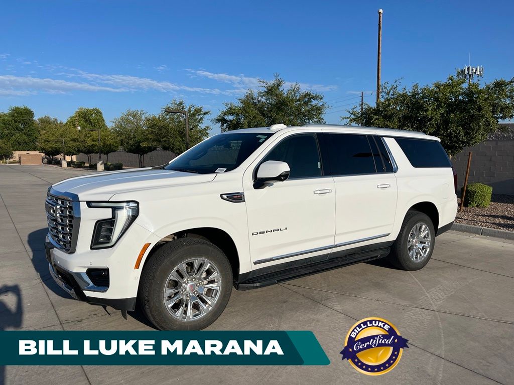 Summit White 2025 GMC Yukon XL SUV / Crossover Four-Wheel Drive