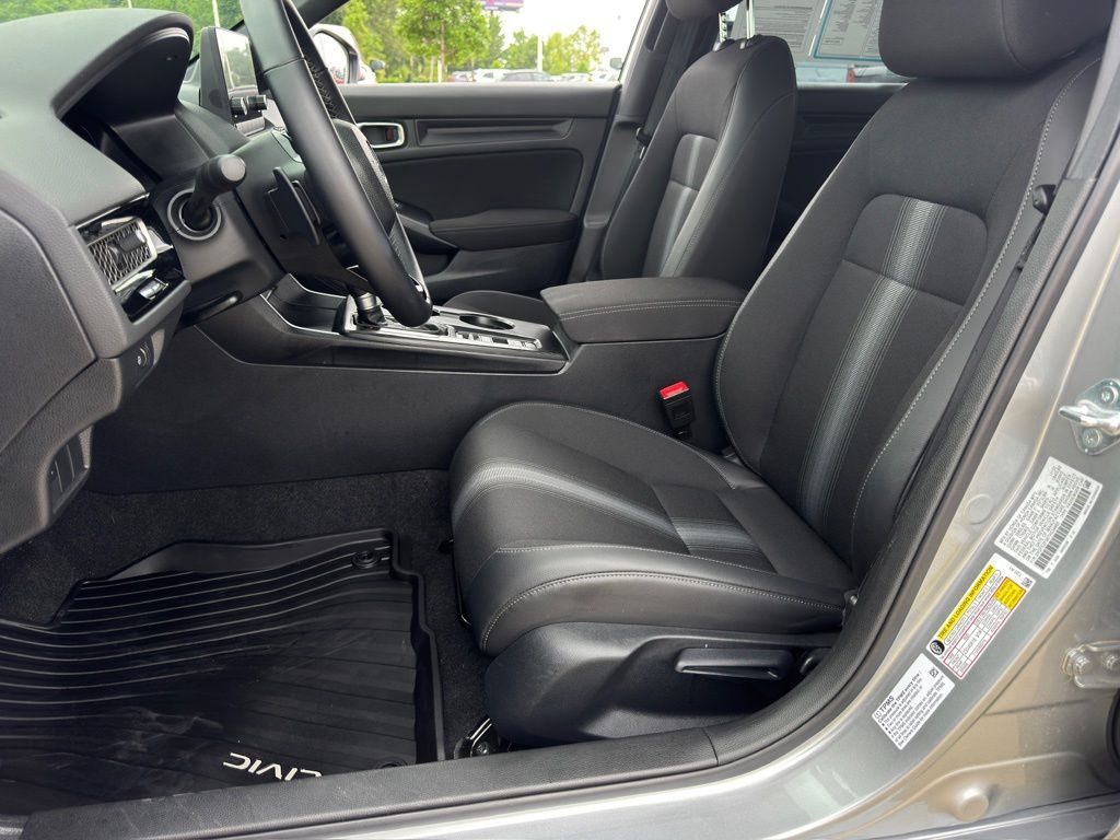 2026 Honda Civic Sport Silver at Classic Honda Galveston