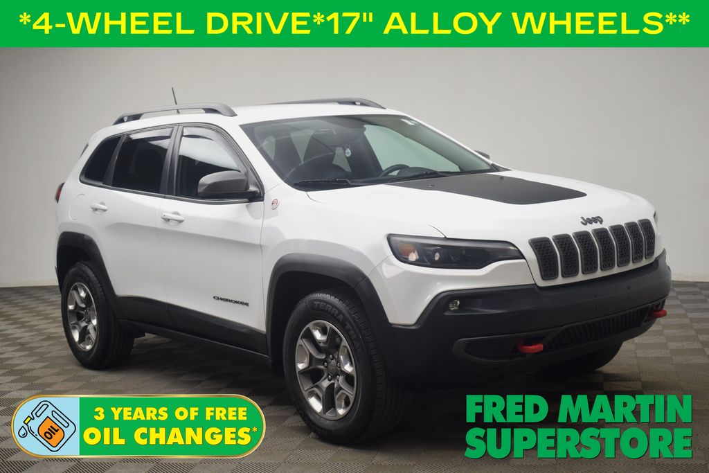 used 2019 Jeep Cherokee car, priced at $14,000