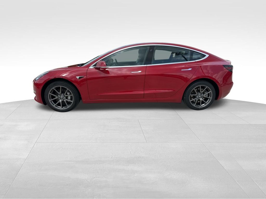 2018 Red Multi-Coat Tesla Model 3 Long Range AWD Sedan