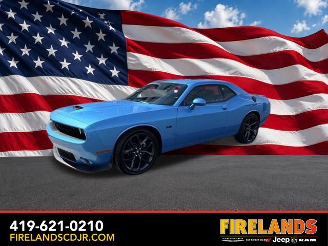 B5 Blue Pearlcoat 2023 Dodge Challenger Coupe Rear-Wheel Drive 8-Speed Automatic