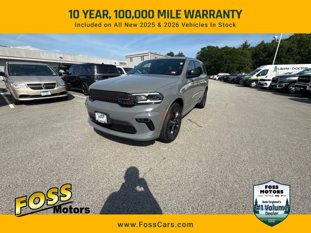 Destroyer Gray Clearcoat 2022 Dodge Durango SUV / Crossover All-Wheel Drive 8-Speed Automatic