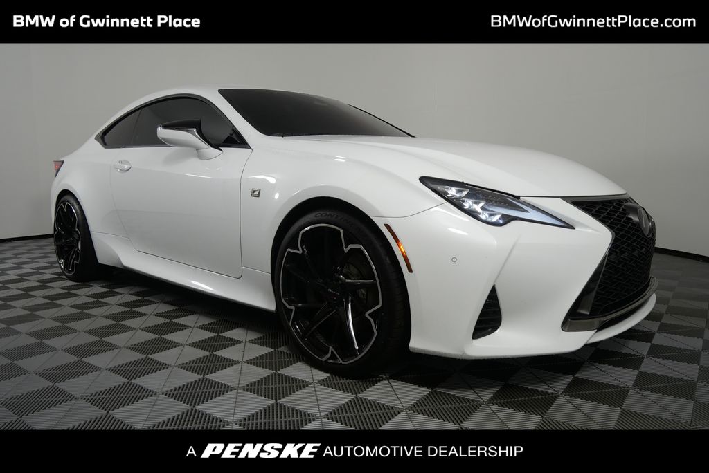 2019 Lexus RC 350 Hero Image