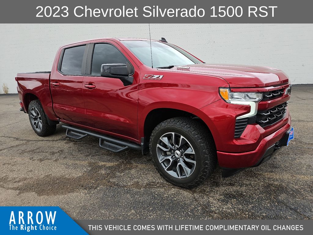 Radiant Red Tintcoat 2023 Chevrolet Silverado 1500 Pickup Truck Four-Wheel Drive Automatic