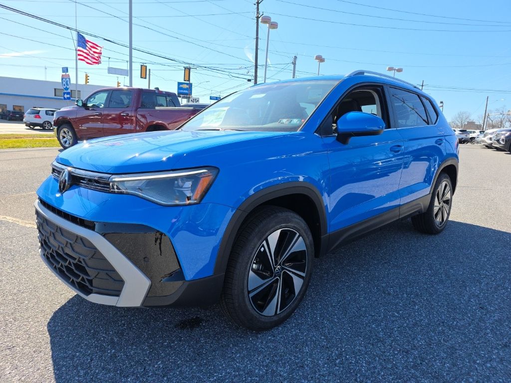 2026 Volkswagen Taos 1.5T SE Blue at Sutliff Volkswagen