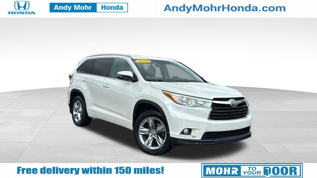 White (Blizzard Pearl) 2014 Toyota Highlander Limited AWD SUV / Crossover All-Wheel Drive 6-Speed Automatic Overdrive