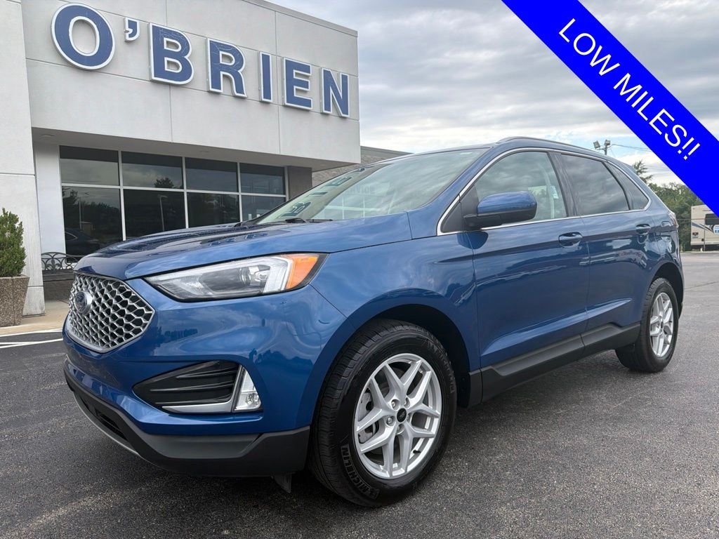 Atlas Blue Metallic 2024 Ford Edge SUV / Crossover All-Wheel Drive 8-Speed Automatic