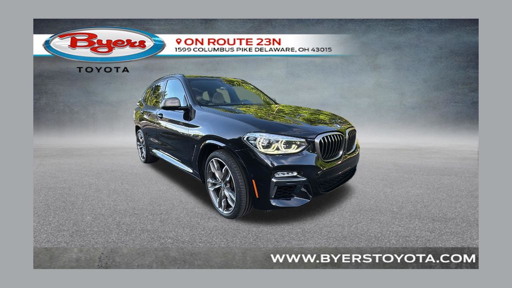Black Sapphire Metallic 2019 BMW X3 SUV / Crossover All-Wheel Drive 8-Speed Automatic