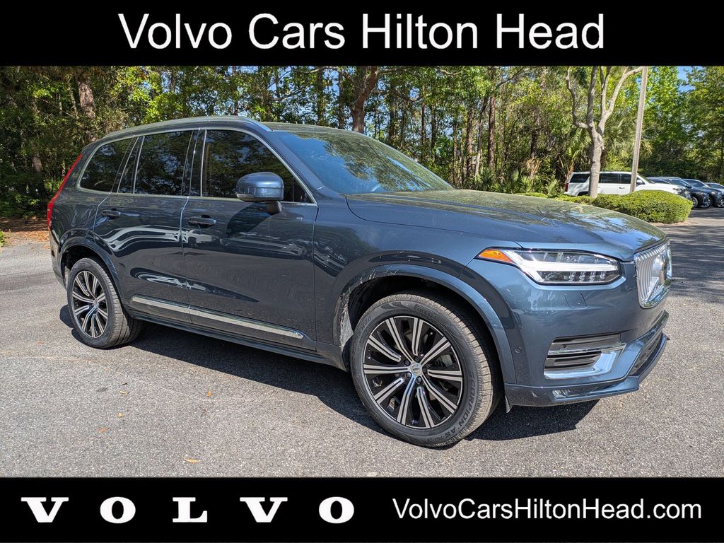 Denim Blue Metallic 2023 Volvo XC90 B5 Plus Bright Theme AWD SUV / Crossover All-Wheel Drive Automatic