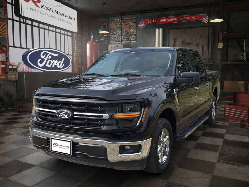 Black Metallic 2025 Ford F-150 Pickup Truck 4X2 Automatic