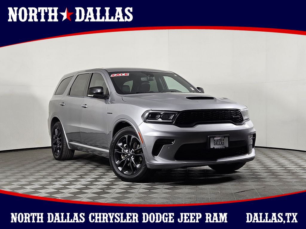Silver (Billet Clearcoat) 2021 Dodge Durango SUV / Crossover Rear-Wheel Drive 8-Speed Automatic