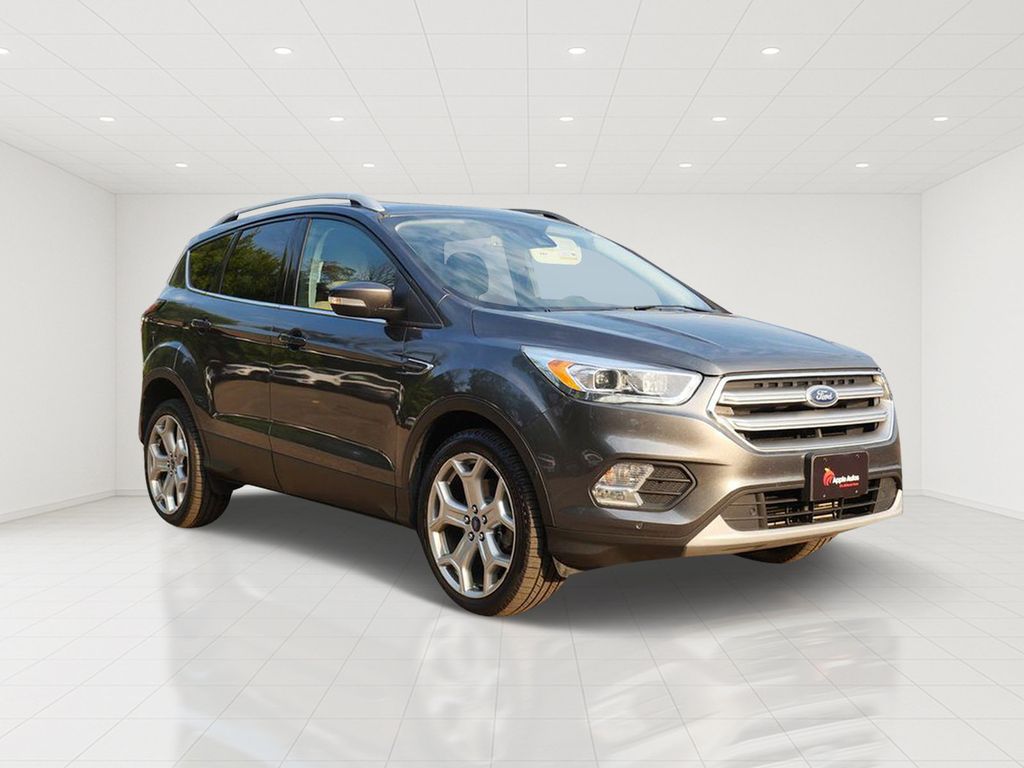 Gray (Magnetic) 2017 Ford Escape SUV / Crossover All-Wheel Drive 6-Speed Automatic