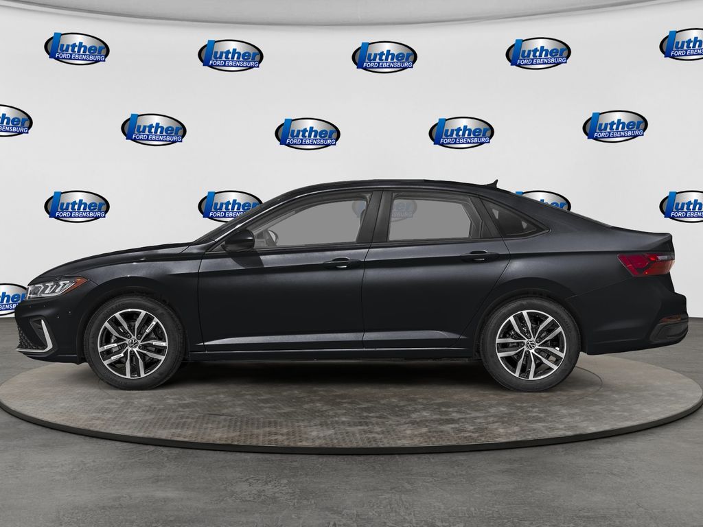 2025 Volkswagen Jetta 1.5T SE Black at Subaru and VW of Moon Township