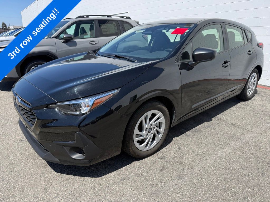 Black Metallic 2024 Subaru Impreza AWD Wagon All-Wheel Drive Continuously Variable Transmission