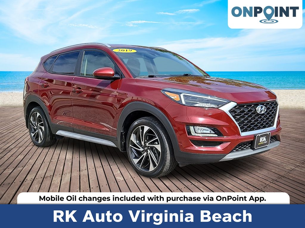 Gemstone Red 2019 Hyundai Tucson Sport FWD SUV / Crossover Front-Wheel Drive 6-Speed Automatic