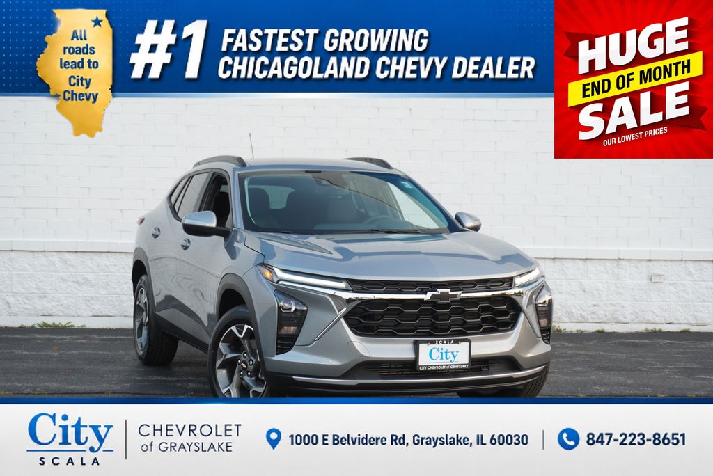 Sterling Gray Metallic 2026 Chevrolet Trax SUV / Crossover Front-Wheel Drive 6-Speed Automatic
