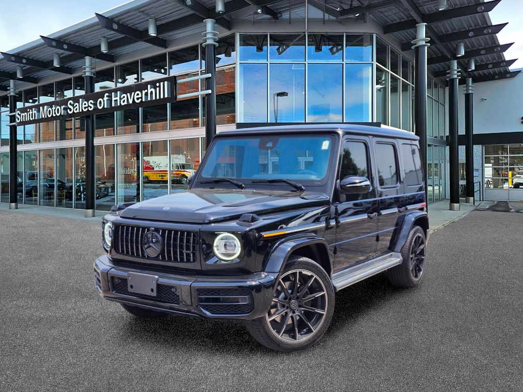 Black 2021 Mercedes-Benz G-Class G 550 4MATIC SUV / Crossover All-Wheel Drive 9-Speed Automatic