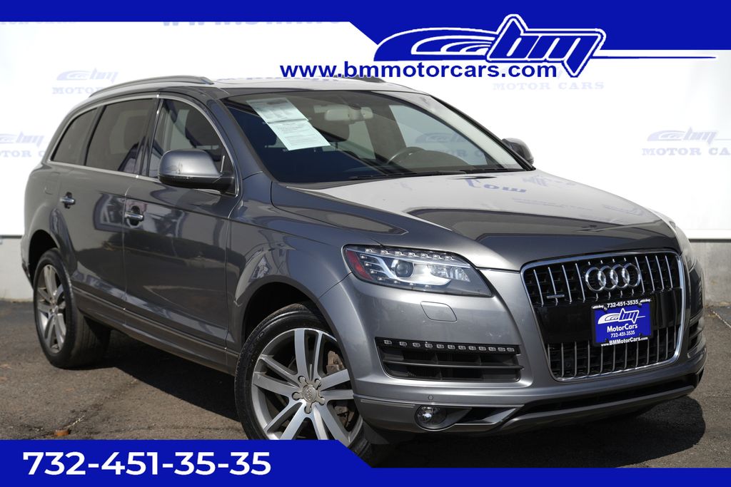 Graphite Gray Metallic 2015 Audi Q7 3.0T quattro Premium Plus SUV / Crossover All-Wheel Drive 8-Speed Automatic
