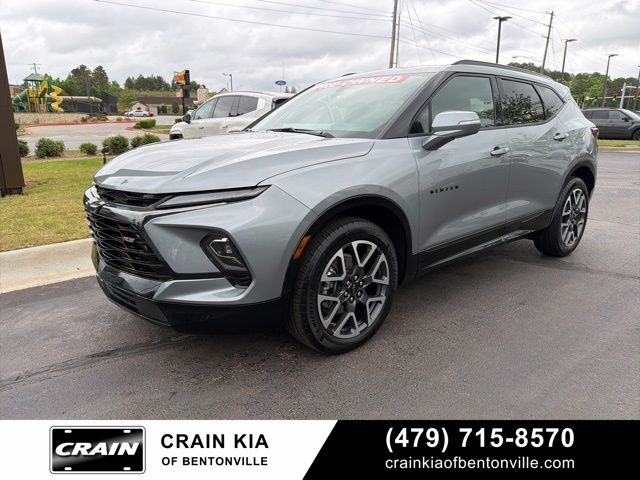 Sterling Gray Metallic 2025 Chevrolet Blazer RS FWD SUV / Crossover Front-Wheel Drive 9-Speed Automatic Overdrive