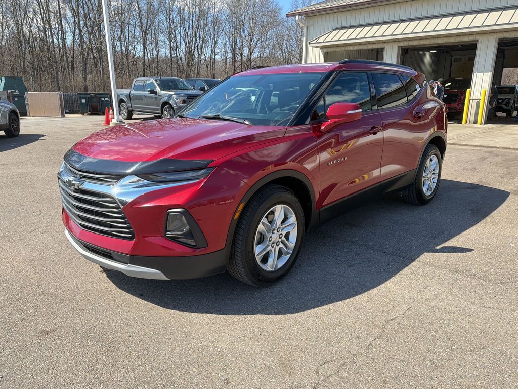 Cajun Red Tintcoat 2019 Chevrolet Blazer 2LT AWD SUV / Crossover All-Wheel Drive 9-Speed Automatic