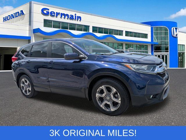 Certified Used 2018 Obsidian Blue Pearl Honda EX-L image 3