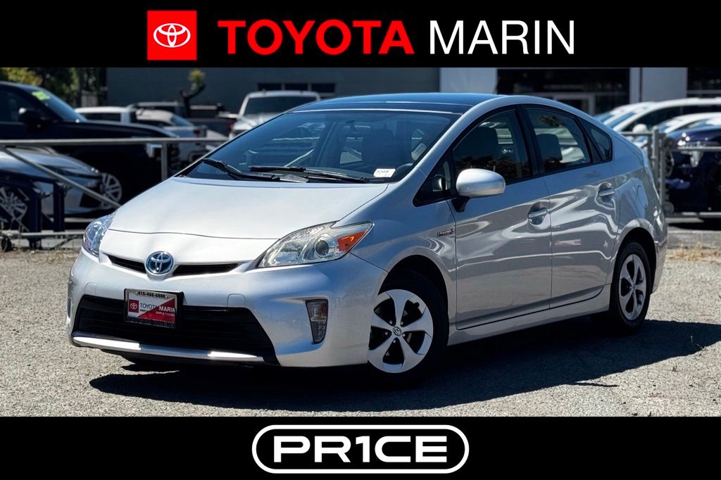 Classic Silver Metallic 2012 Toyota Prius Hatchback Front-Wheel Drive Continuously Variable Transmission