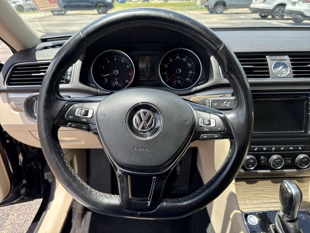 2017 Volkswagen Passat 1.8T SE Black at North Houston Mitsubishi