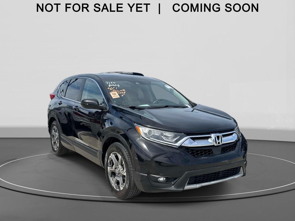 Crystal Black Pearl 2018 Honda CR-V EX-L FWD SUV / Crossover Front-Wheel Drive Continuously Variable Transmission