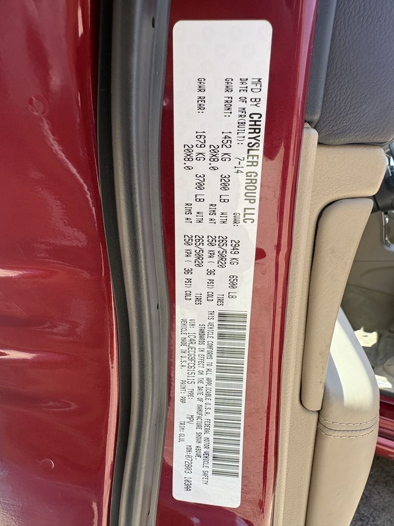 2015 Jeep Grand Cherokee Overland Red at Ultimate Motorsports