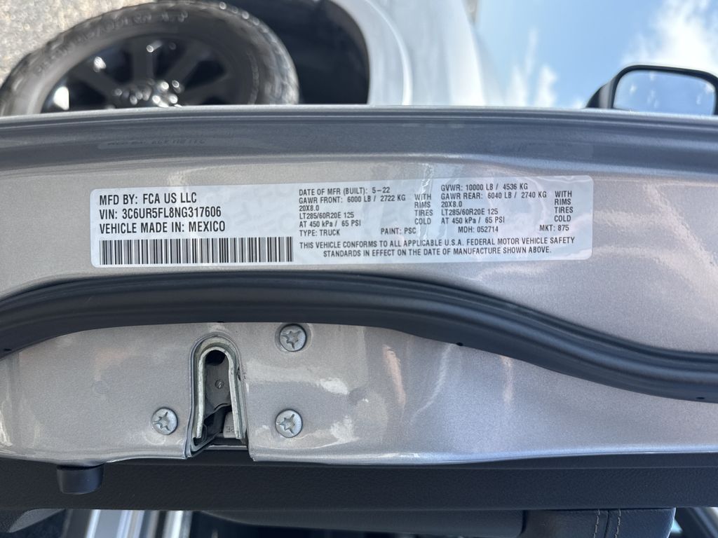 2022 Ram 2500 Laramie Silver at Cook Ford