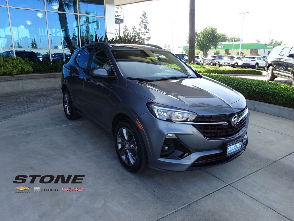 Satin Steel Gray Metallic 2020 Buick Encore GX Preferred FWD SUV / Crossover Front-Wheel Drive Continuously Variable Transmission