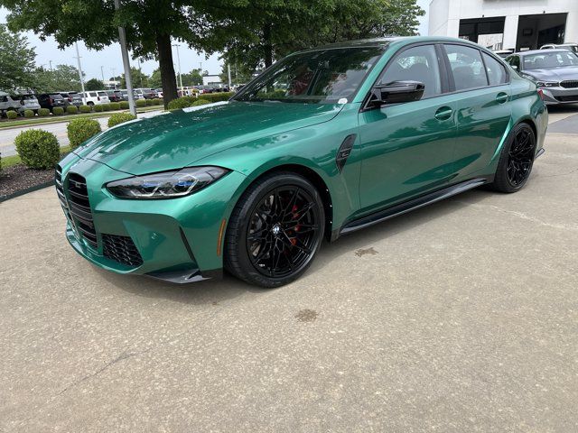 Isle of Man Green Metallic 2024 BMW M3 Sedan All-Wheel Drive 8-Speed Automatic
