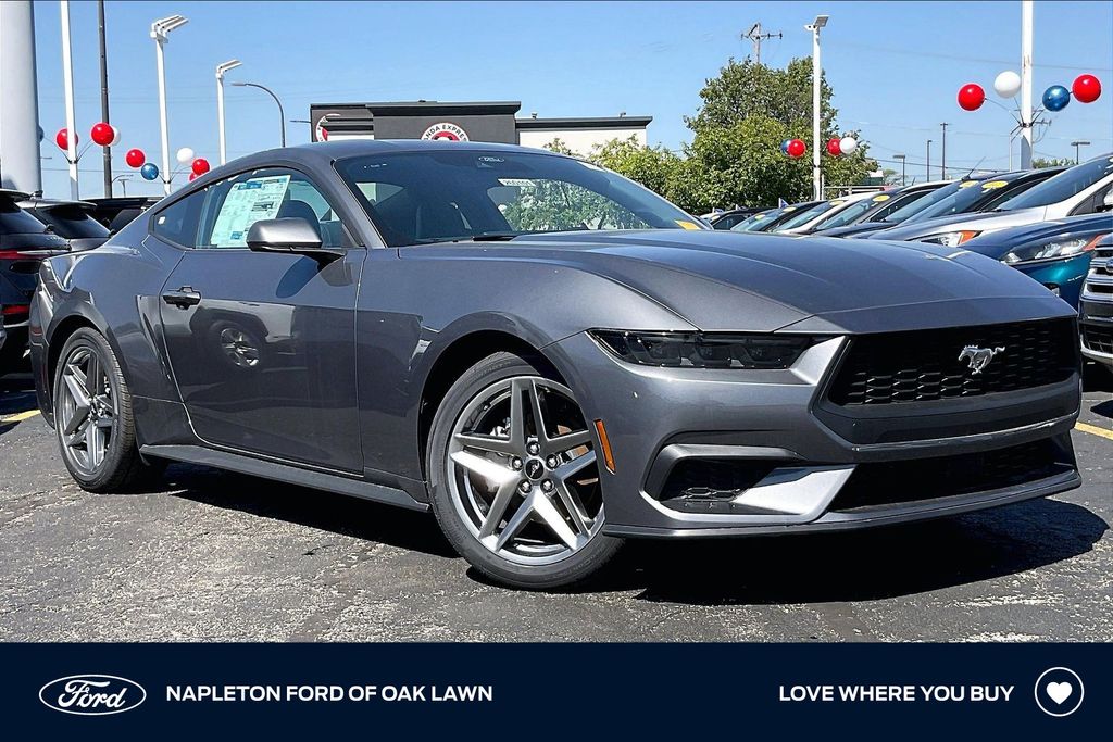 Gray Metallic 2026 Ford Mustang Coupe Rear-Wheel Drive Automatic