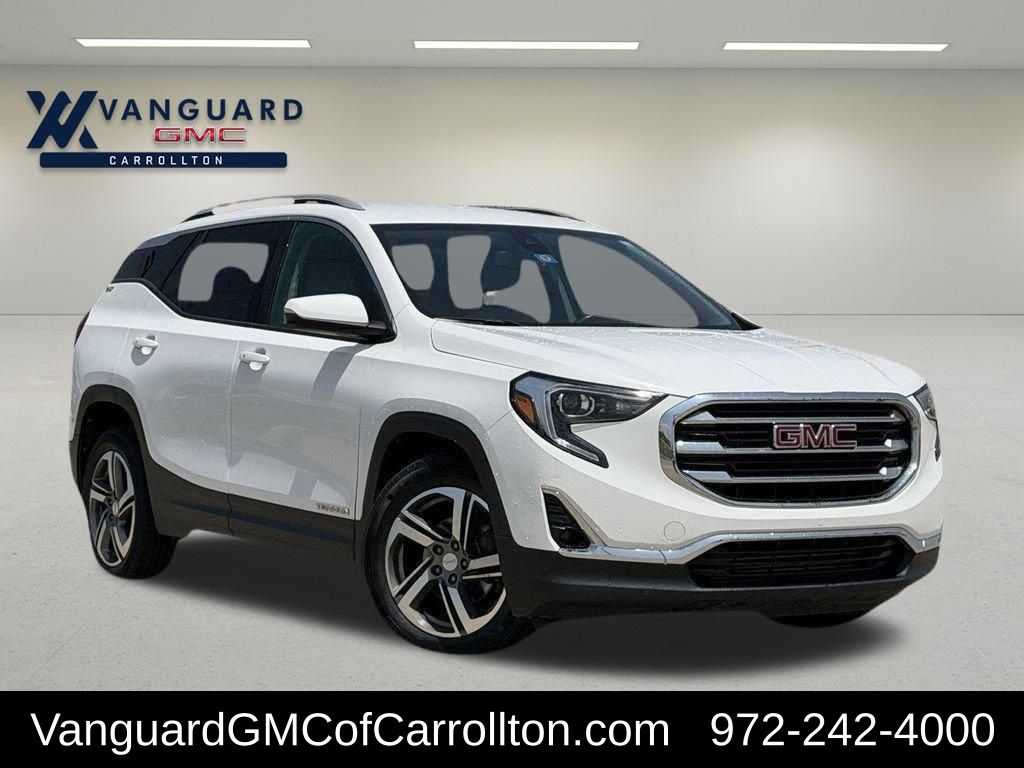 Summit White 2021 GMC Terrain SUV / Crossover Front-Wheel Drive 9-Speed Automatic