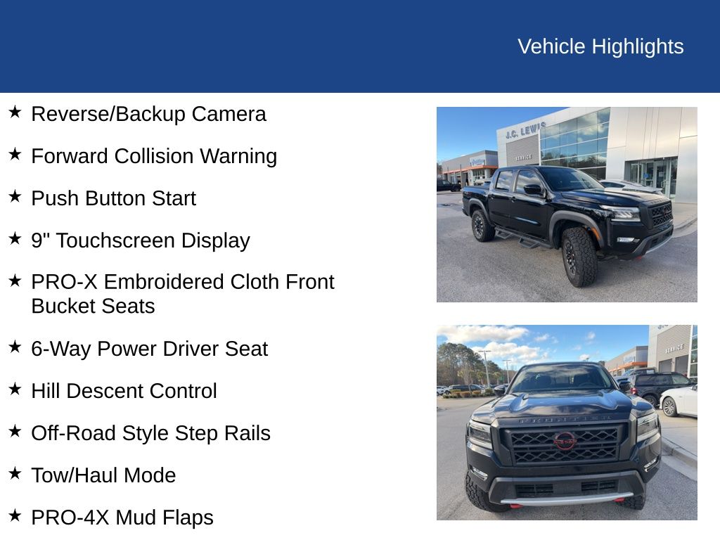 2024 Nissan Frontier Crew Cab PRO-4X 4x4