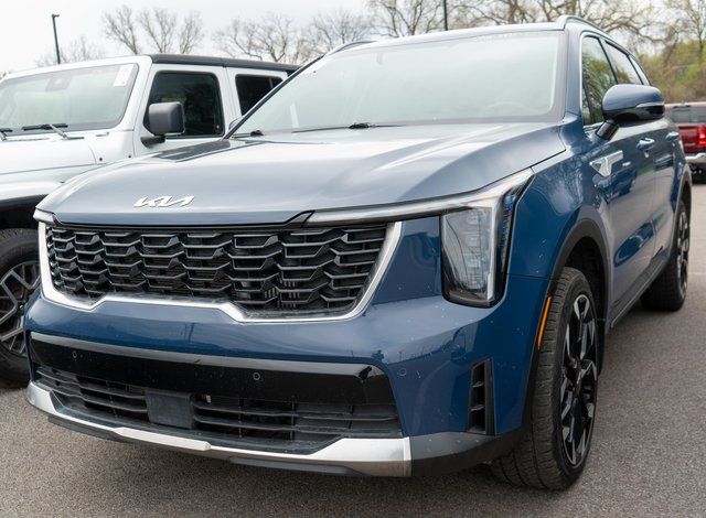 Blue 2025 Kia Sorento EX AWD SUV / Crossover All-Wheel Drive 8-Speed Dual Clutch