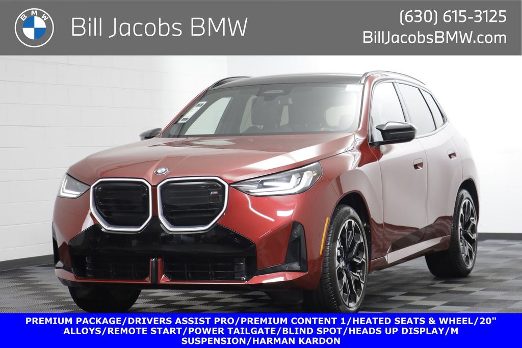 Vegas Red Metallic 2026 BMW X3 M50 AWD SUV / Crossover All-Wheel Drive Automatic