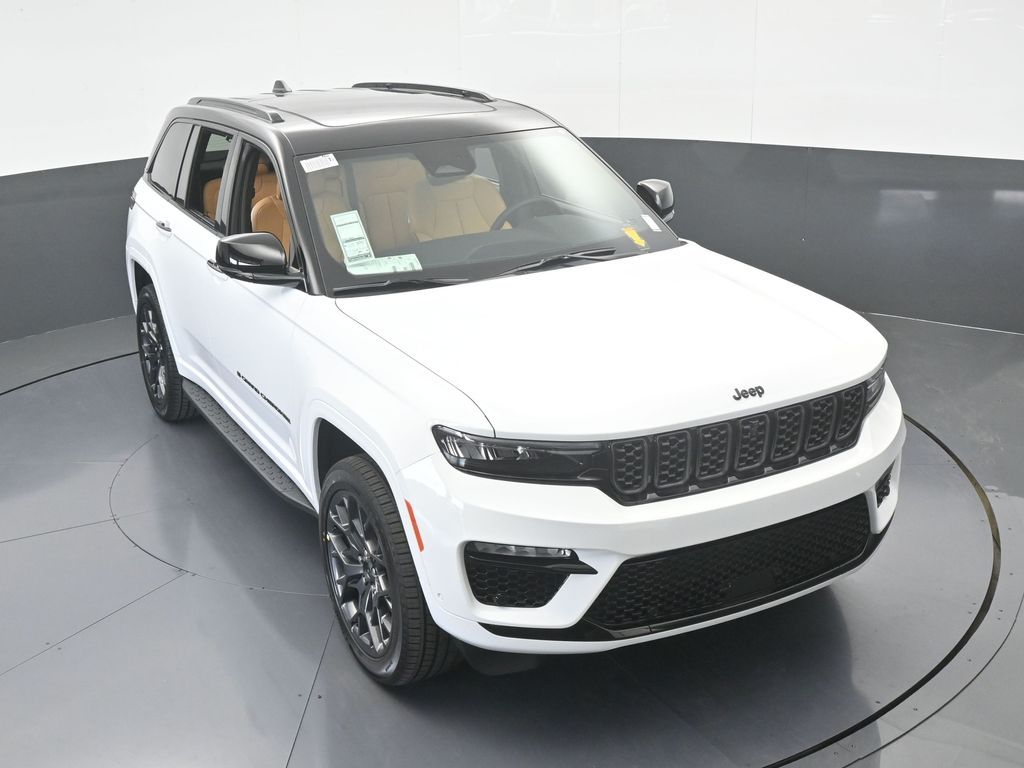 New 2025 Bright White Clearcoat Jeep Summit image 50