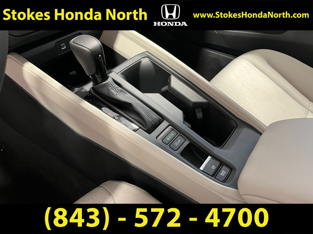 2026 Honda Accord LX White at Stokes Honda North