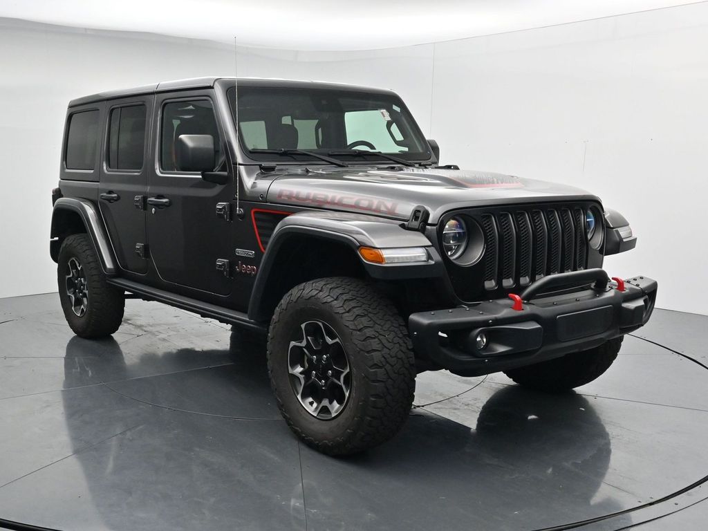 Used 2020 Gray Jeep Unlimited Rubicon image 2