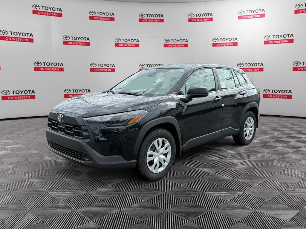 Jet Black 2026 Toyota Corolla Cross L AWD SUV / Crossover All-Wheel Drive Continuously Variable Transmission