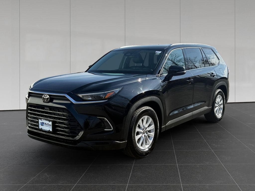 Midnight Black Metallic 2026 Toyota Grand Highlander Hybrid XLE AWD SUV / Crossover All-Wheel Drive Continuously Variable Transmission