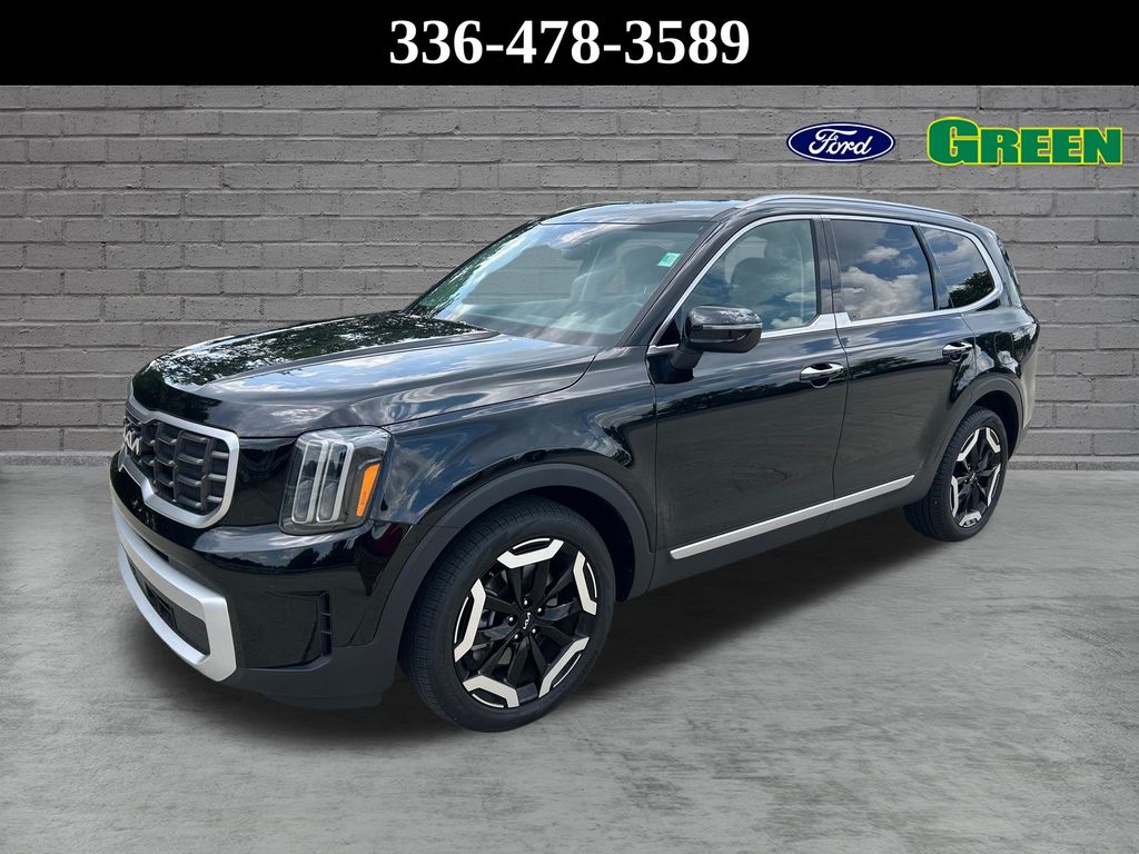 Ebony Black 2025 Kia Telluride SUV / Crossover All-Wheel Drive 8-Speed Automatic