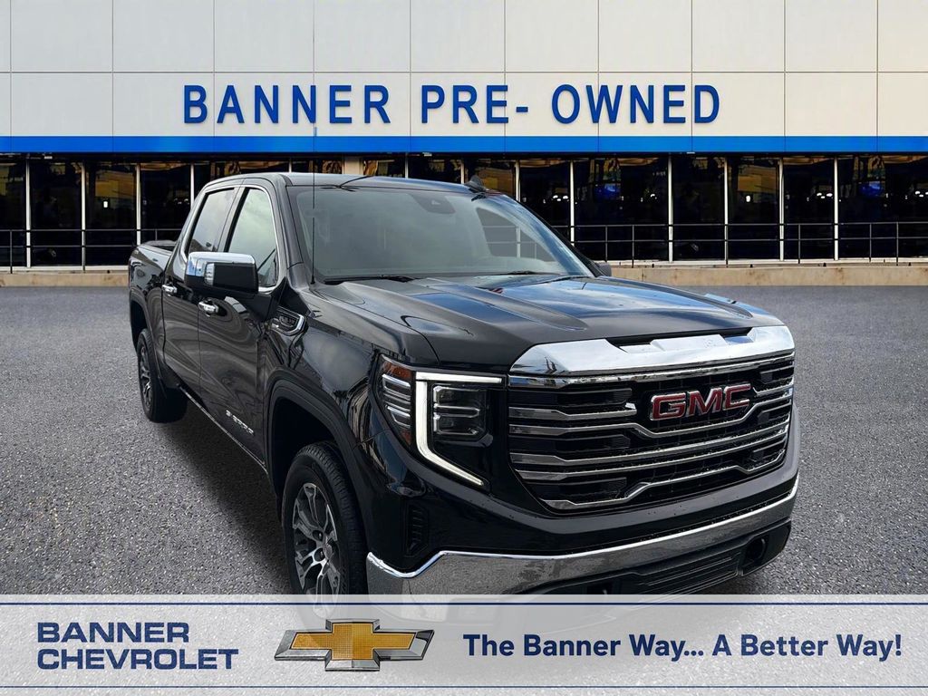 Onyx Black 2025 GMC Sierra 1500 Pickup Truck Four-Wheel Drive Automatic
